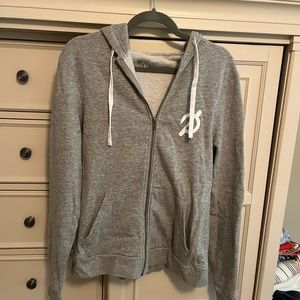 Peloton Gray Zip-Up